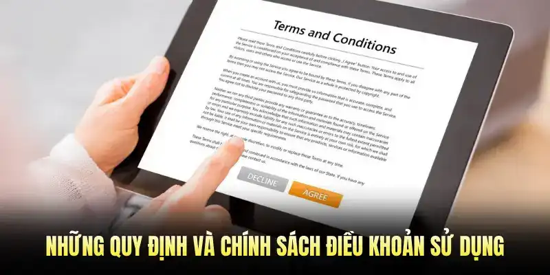 Những quy định và chính sách điều khoản sử dụng